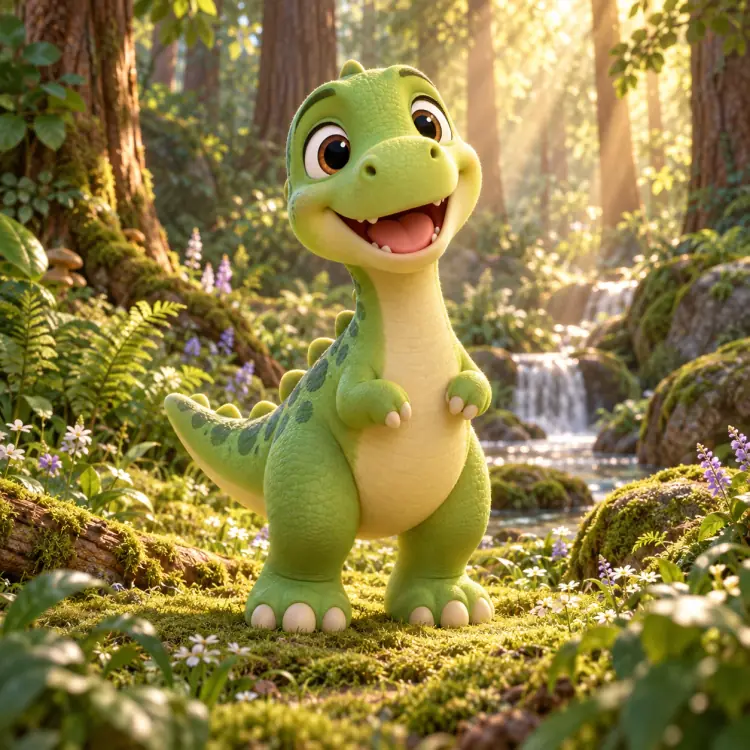 Davi e o Pequeno Dinossauro